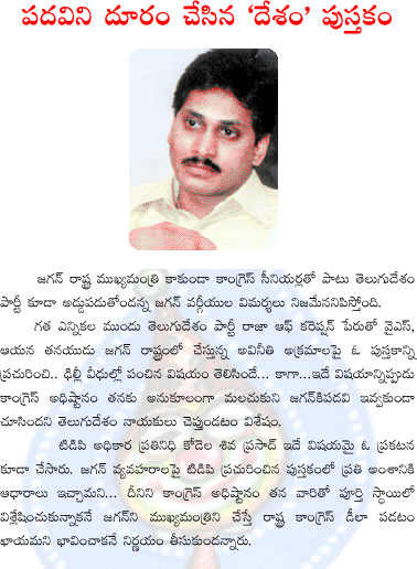 jagan,cmpost,telugudesam book,ys  jagan, cmpost, telugudesam book, ys