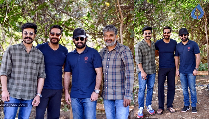 jr ntr,ramcharan,jakkanna,rajamouli,rrr photos  ‘RRR’ ఫొటోలు పోస్ట్ చేసిన ఎన్టీఆర్!