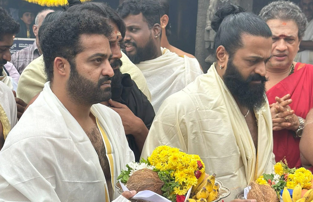 jr ntr,rishab shetty,kantara 2  రిషబ్ ప్లాన్ చేస్తే నేను రెడీ: తారక్