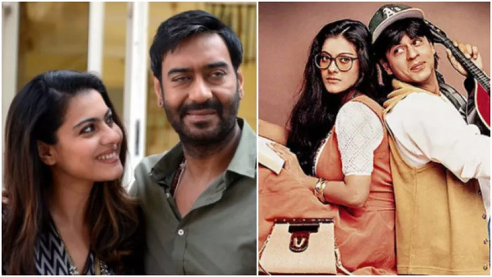 ajay devgan,not see,kajol,shahrukh khan,dilwale dulhania le jayenge  అజయ్‌ కూడా సామాన్య మగాడే కదా! 