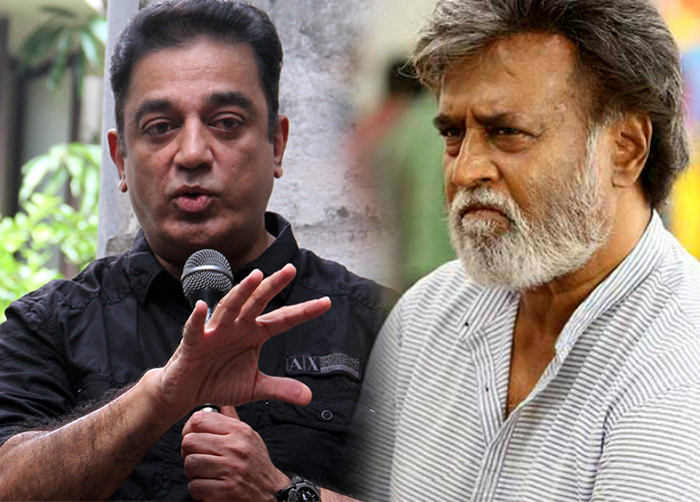 kamal haasan,rajinikanth,bjp,rajini political entry,dhanush,kamal comments  కమల్, రజినీపై సంచలన వ్యాఖ్యలు చేశాడు...! 