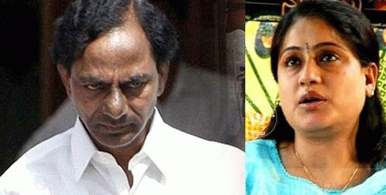 kcr,vijayashanti,counter,congress,jumping  కేసీఆర్‌కు రాములమ్మ కౌంటర్‌..! 