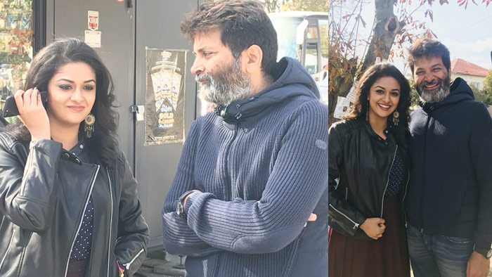 keerthi suresh,trivikram srinivas,pspk25 film,birthday wishes  కీర్తి సురేష్ కూడా మొదలెట్టింది..!