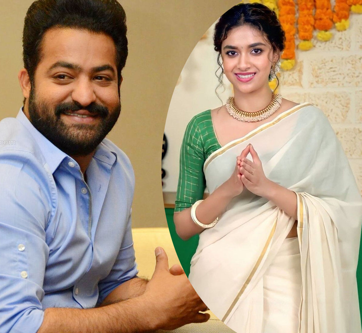 ntr30,keerthy suresh,ntr fans  సిల్లీ రూమర్ తో ట్రెండ్ అయిన కీర్తి సురేష్ 