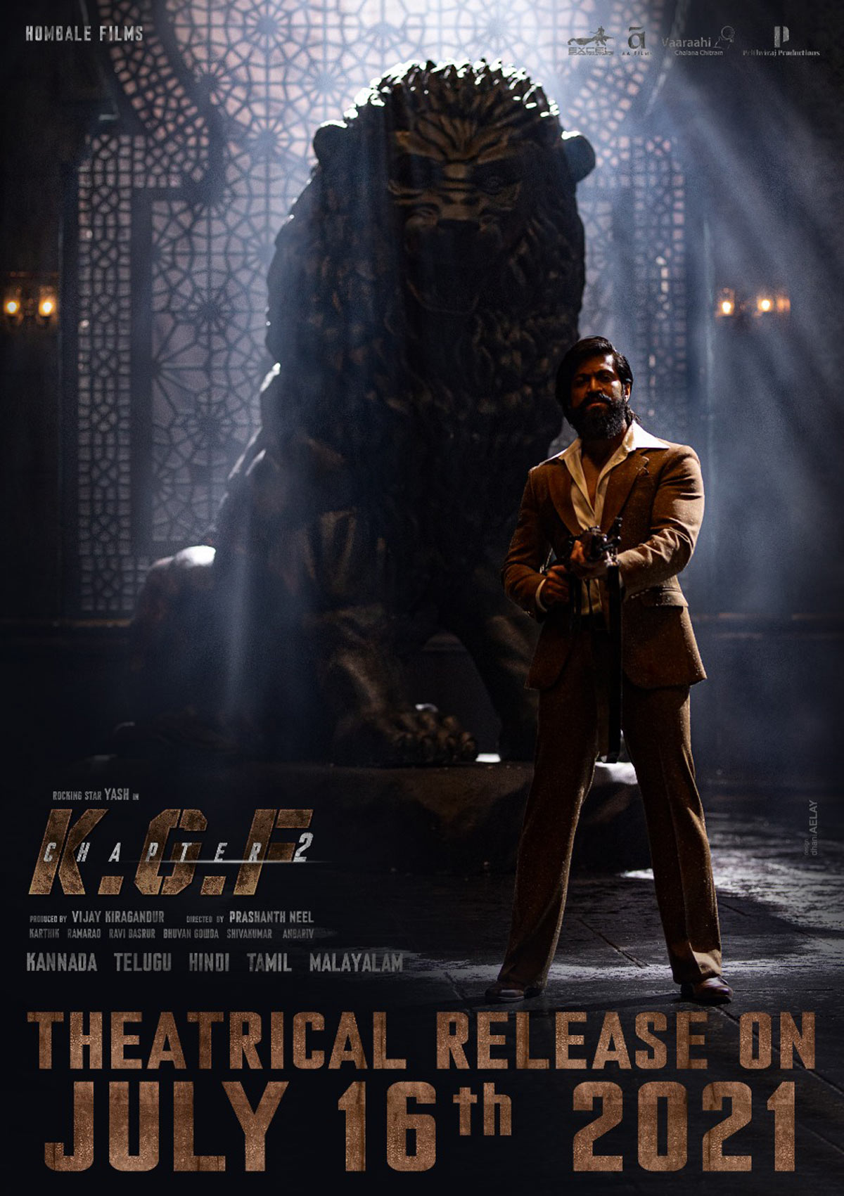 kgf chapter 2,yash,prashanth neel,kgf 2 release date,july 16th  ఊరికే చ‌రిత్ర‌ను సృష్టించ‌లేం.. 