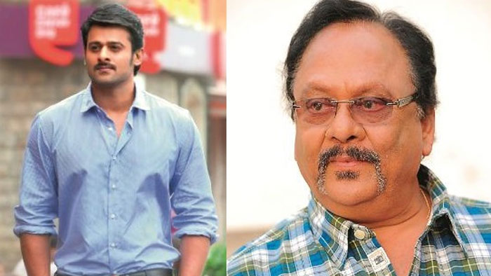 krishnam raju,says,prabhas,marriage,after,saaho movie  రెబెల్‌స్టార్‌.. ప్రభాస్‌ పెళ్లి విషయం చెప్పాడు!