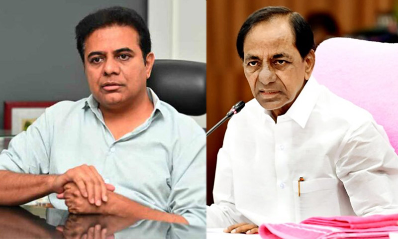 ktr and kcr  కేటీఆర్‌‌కు శత్రువు బాస్ కేసీఆరేనా!