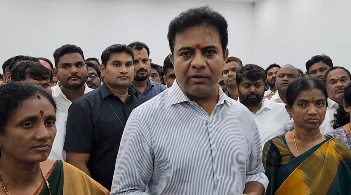 ktr  KCRని ప్రజలు వదులుకోరు: KTR