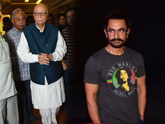 aamir khan,l k advani,secret super star  అమీర్‌‌ఖాన్‌కి ఏటుచూసినా ప్రశంసలే!  