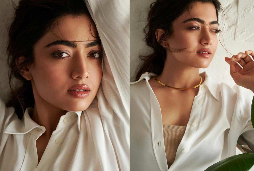 rashmika mandanna  లక్కీ గర్ల్ రష్మిక కొత్త లుక్ 