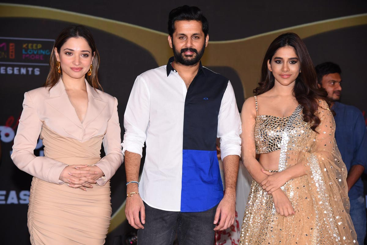 nithin,maestro movie pre release,maestro movie,nabha natesh,tamanna,merlpaka gandhi,nithin maestro movie  అరుదైన చిత్రాల్లో మాస్ట్రో ఒకటి