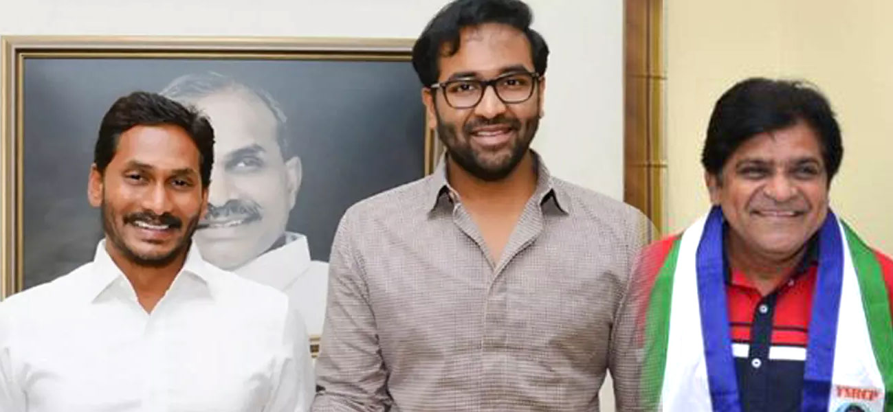 satires on manchu vishnu and comedian ali on social media,manchu vishunu and comedian ali meets ys jagan,manchu vishnu planning a film studio in tirupathi  మొన్న హీరోలు.. నేడు కమెడియన్లు 