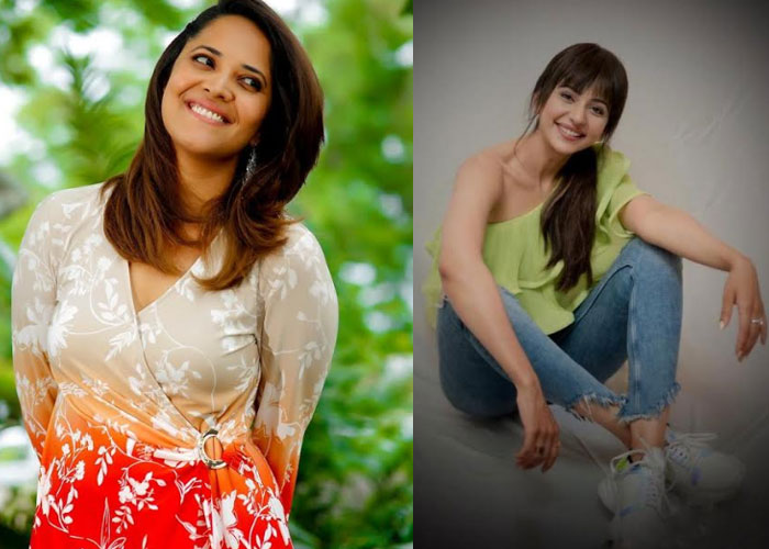 anasuya,rakul preet singh,kathanam,manmadhudu 2,promotions,anasuya vs rakul preet singh  ‘మన్మథుడు 2’ రకుల్ వర్సెన్ ‘కథనం’ అనసూయ