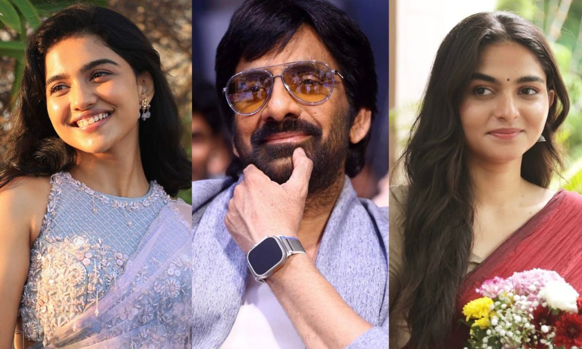 ravi teja   మాస్ రాజా తో ఆ ఇద్దరు భామలు 