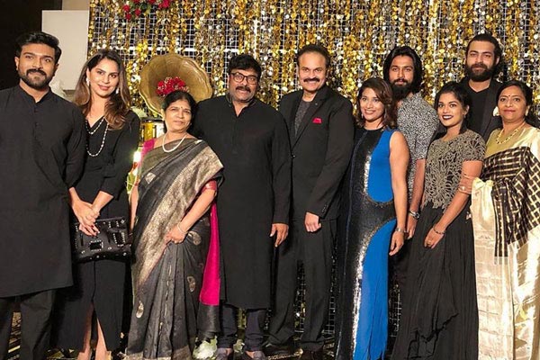 mega family,mega family musical night,megastar chiranjeevi,pv sindhu  మెగా ఫ్యామిలీ మ్యూజికల్ నైట్