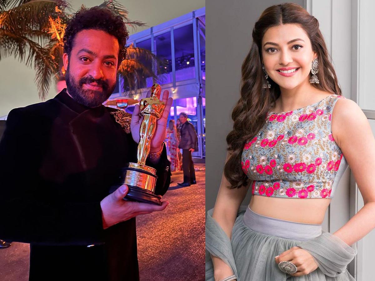 kajal,ntr  కాజల్ పై మెగా ఫాన్స్ ఫైర్ 