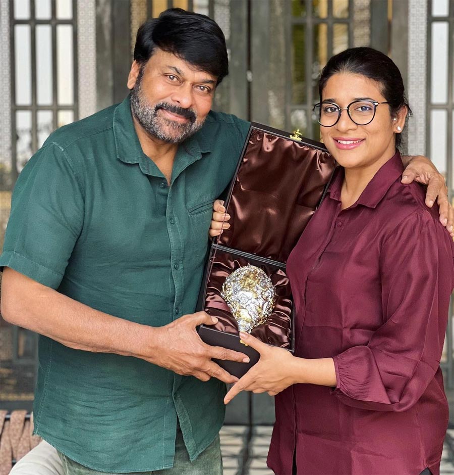 megastar chiranjeevi  కుమార్తెకి మెగాస్టార్ సూపర్బ్ గిఫ్ట్ 