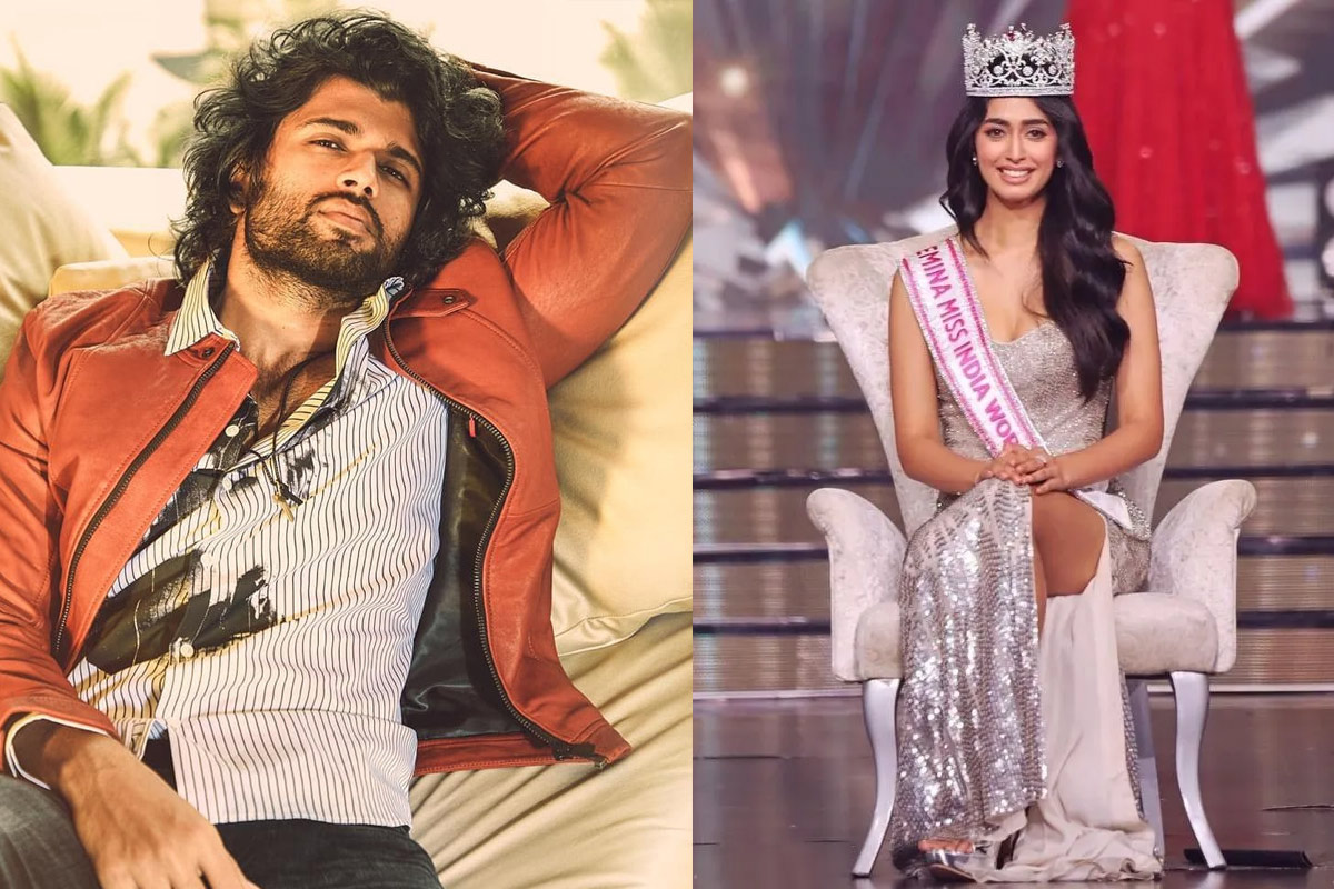 miss india,sini shetty,shah rukh khan,bollywood,vijay devarakonda,tollywood  విజయ్ దేవరకొండ నా ఫేవరేట్ స్టార్