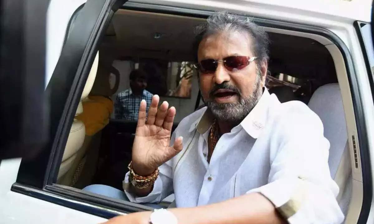 mohan babu  మోహన్ బాబు వంతు.. పోలీసుల వేట