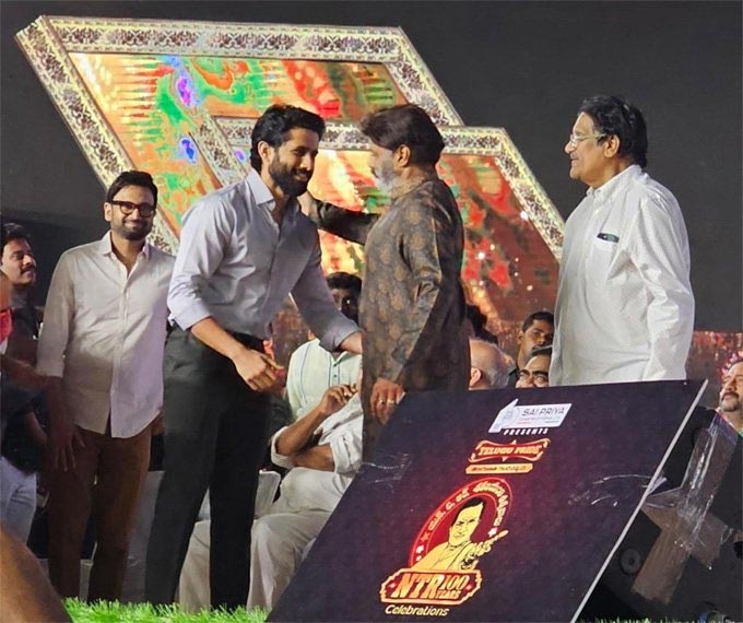 naga chaitanya,sumanth,ntr centenary celebrations  అక్కినేని-నందమూరి గొడవా.. ఇది చుడండి