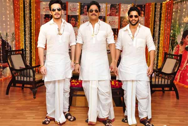 nagarjuna,soggade chinni nayana,naga chaitanya,akhil  వారసులకు  నాగ్‌ సవాల్‌..! 