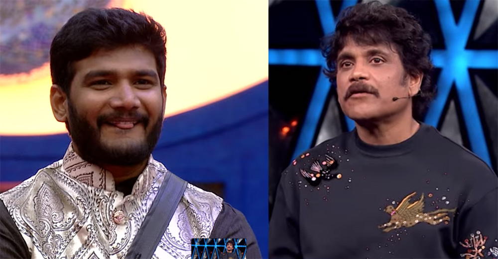 nagarjuna,anchor shiva,big boss,bigg boss ott,bigg boss ott telugu,big boss sunday episode  యాంకర్ శివ కి గడ్డి పెట్టిన నాగ్