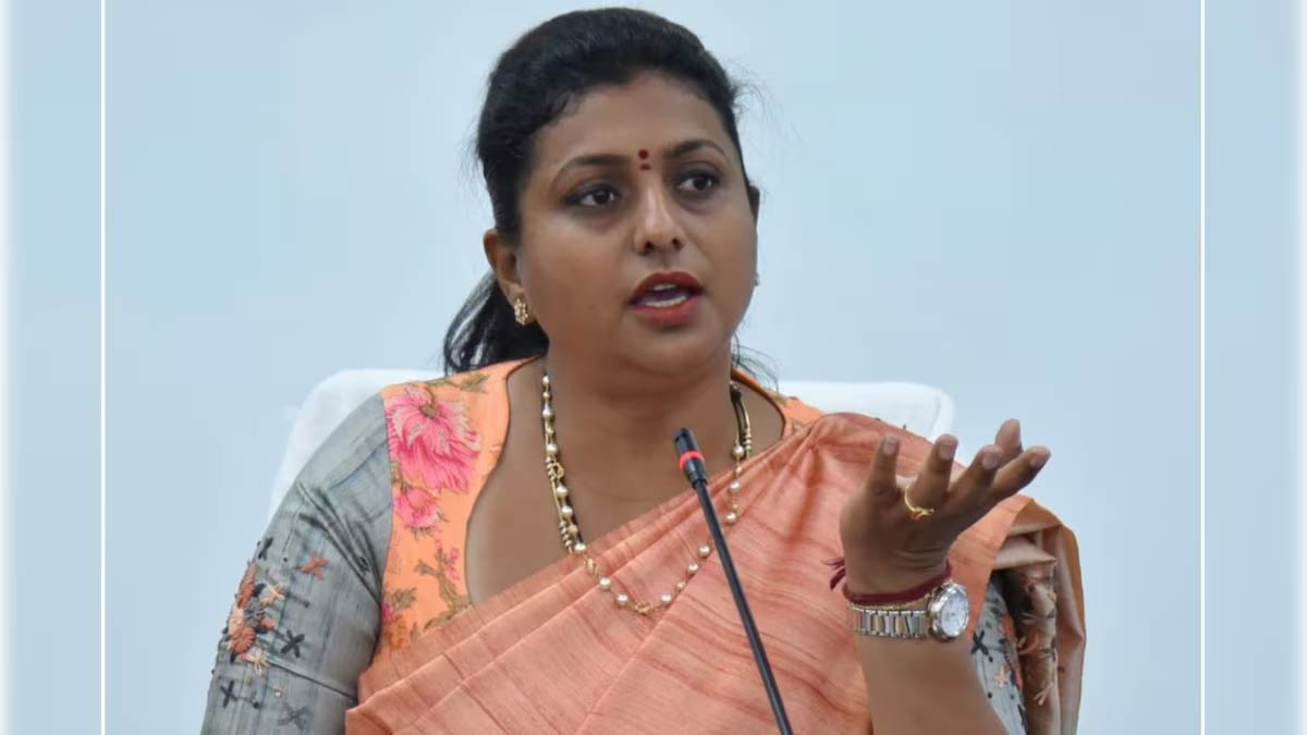 roja  రోజా పై నెటిజన్స్ ఫైర్