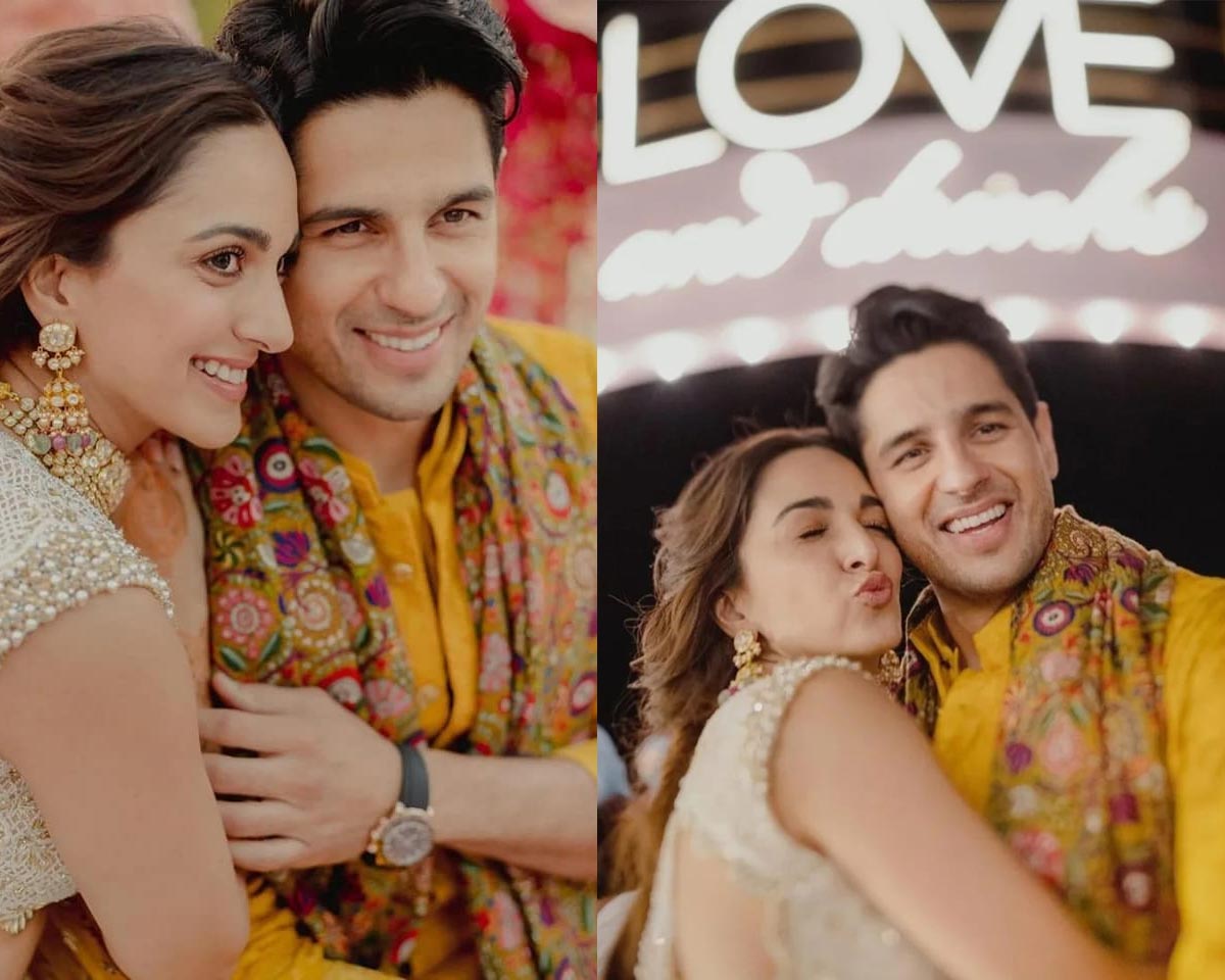 kiara advani,sidharth malhotra  కొత్త జంట.. రొమాంటిక్ పిక్స్ వైరల్