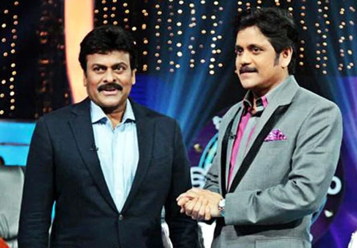 megastar chiranjeevi,nagarjuna,telugu biggboss,biggboss-3  నాగ్ మాటను కాదనలేక ఒప్పుకున్న చిరు!