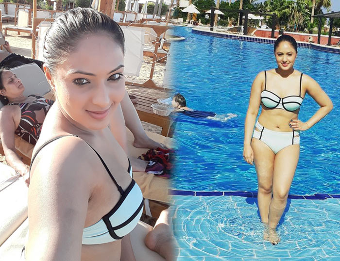 nikesha patel‏,nikesha patel‏ bikini poses,nikesha patel‏ twitter page,nikesha patel‏ puli heroine  'పులి' పిల్ల ఫోజులతో పిచ్చెక్కించేస్తోంది!