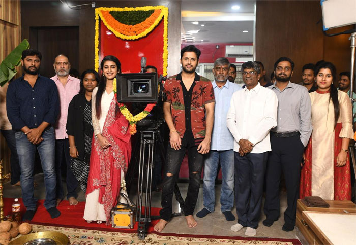 nithiin,chandrasekhar yeleti,bhavya creations,v anand prasad,priya prakash varrier,rakul preet singh  భవ్య క్రియేషన్స్‌లో నితిన్, చంద్రశేఖర్ యేలేటి ఫిల్మ్!