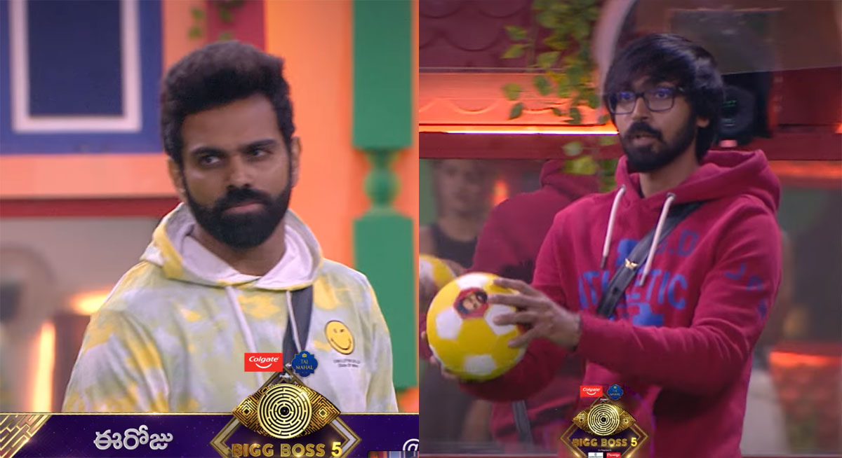 bigg boss 5,bigg boss telugu,bigg boss nominations,bigg boss house,sunny vs siri,manas vs srirama chandra,kajal vs shanmukh  బిగ్ బాస్ హౌస్ లో నామినేషన్స్ హీట్