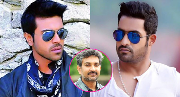 ram charan,ntr,rajamouli,rrr movie,update  కష్టమంతా తారక్‌కే.. చరణ్ కూల్..!!