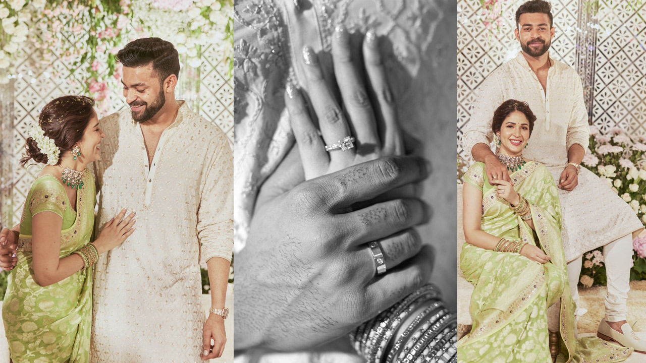 varun tej,lavanya tripathi,engagement,mega family  వరుణ్, లావణ్యల ఎంగేజ్‌మెంట్ పిక్