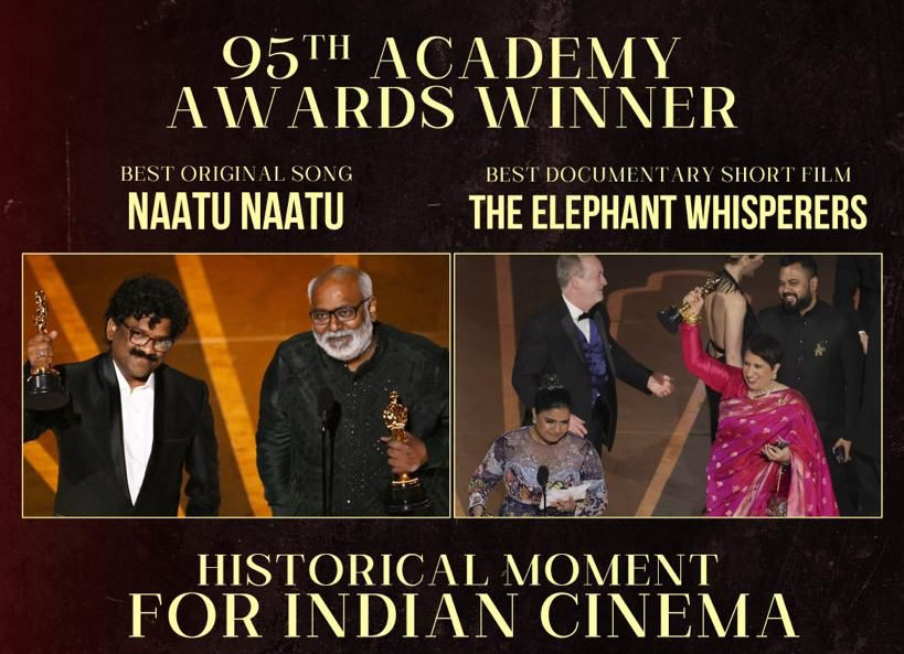 oscars,rrr naatu naatu,the elephant whisperers,indian cinema,kartiki gonsalves,ss rajamouli  నాటు నాటేనా.. ‘ఎలిఫెంట్’ని కూడా..