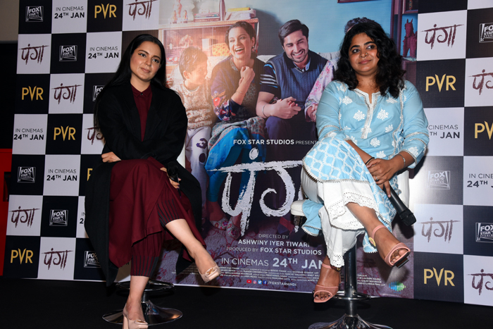 panga movie,kangana ranaut,interview,ashwini iyer  ‘పంగా’లో తల్లి పాత్ర గొప్పగా అనిపించింది: కంగనా 