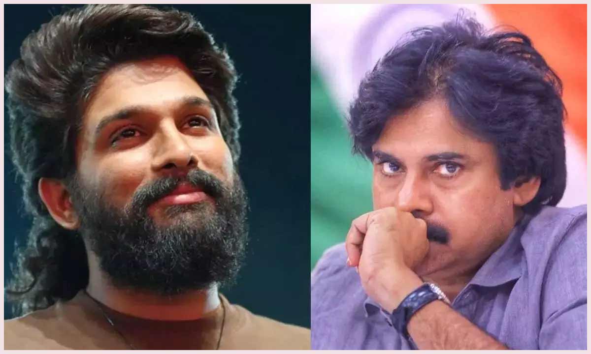 pawan kalyan  పవన్ - బన్నీ మధ్యలో ఆజ్యం పోస్తున్న వైసీపీ 