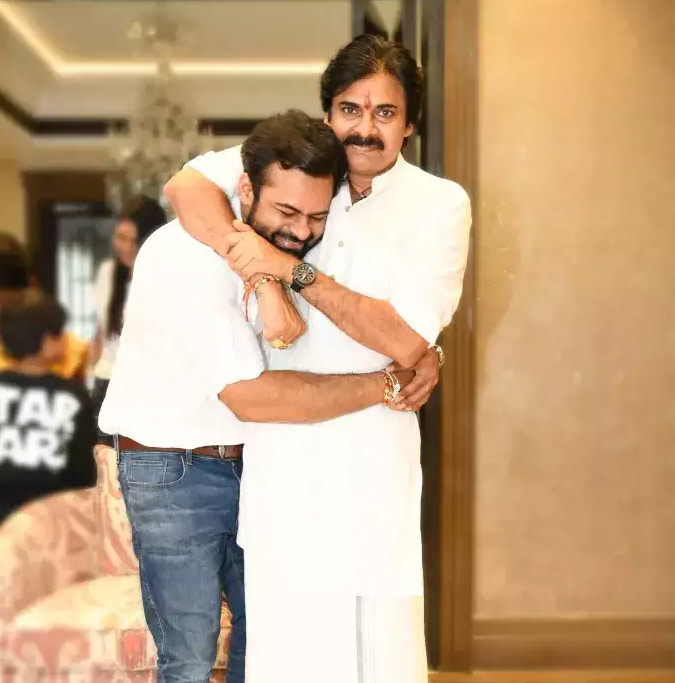 pawan kalyan,sai dharam tej,vinodhaya sitham,samuthirakani  పవన్ ఇంత స్పీడుగా ఉన్నారా.. 