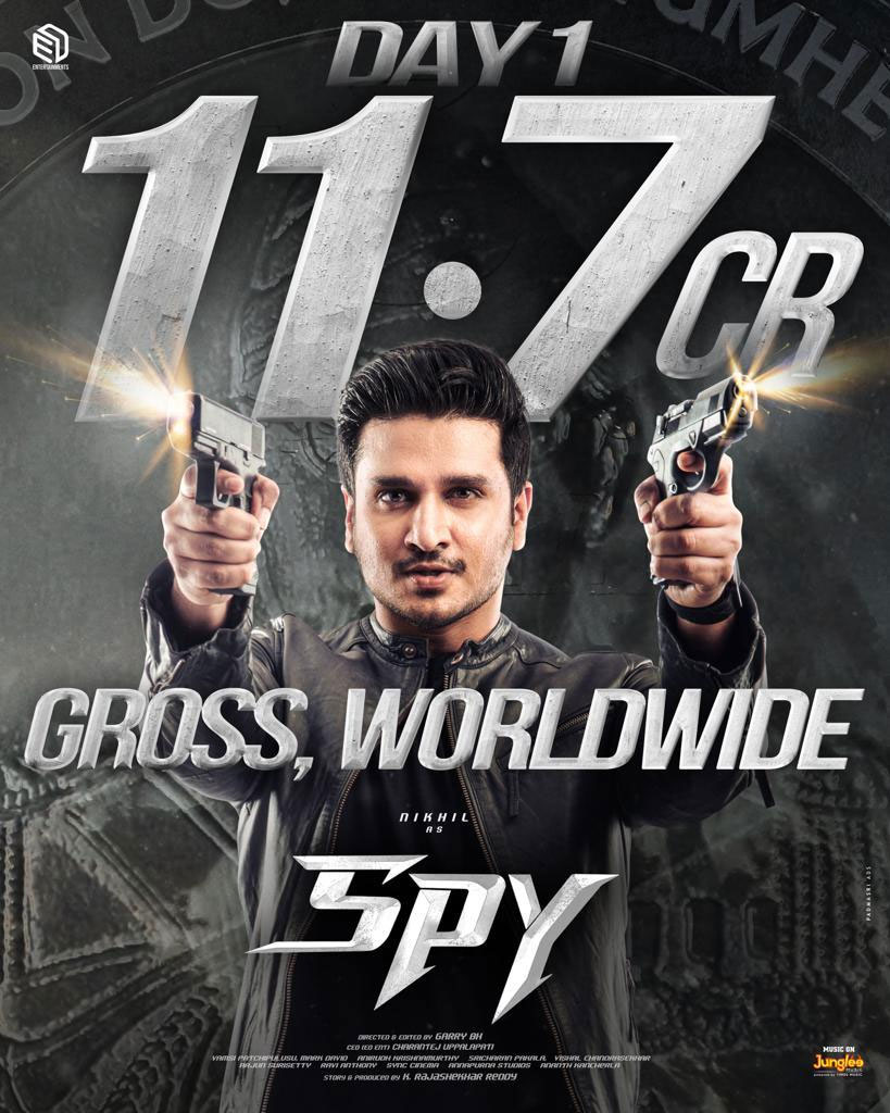 nikhil,spy movie  బెస్ట్ ఓపెనింగ్స్ విత్ బ్యాడ్ టాక్ !