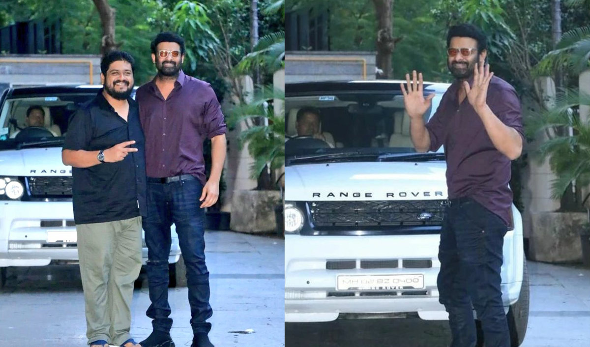 prabhas. adipurush,prabhas new look,prabhas latest click,salaar  వావ్: ప్రభాస్ స్మార్ట్ లుక్ 