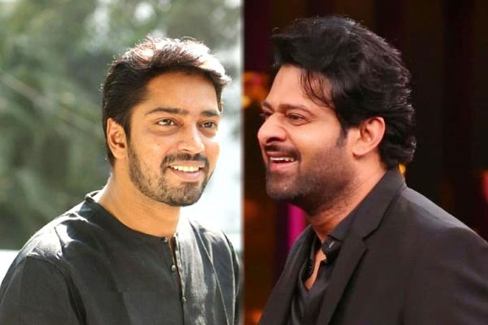 prabhas,allari naresh,laugh,movie scene  అల్లరోడిని చూసి ప్రభాస్ ఎందుకు నవ్వుతాడు?