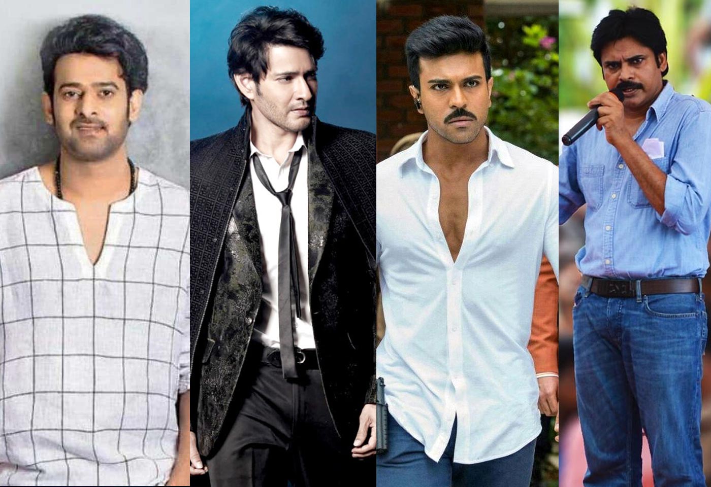 prabhas,mahesh,ram charan,pawan kalyan  ప్రభాస్ vs మహేష్ vs చరణ్ vs పవన్ 