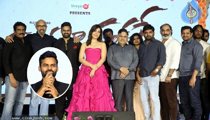 prati roju pandaga,pre release event,sai dharam tej,rashi khanna  ‘ప్రతిరోజూ పండగే’ అందరికి నచ్చే సినిమా: తేజ్