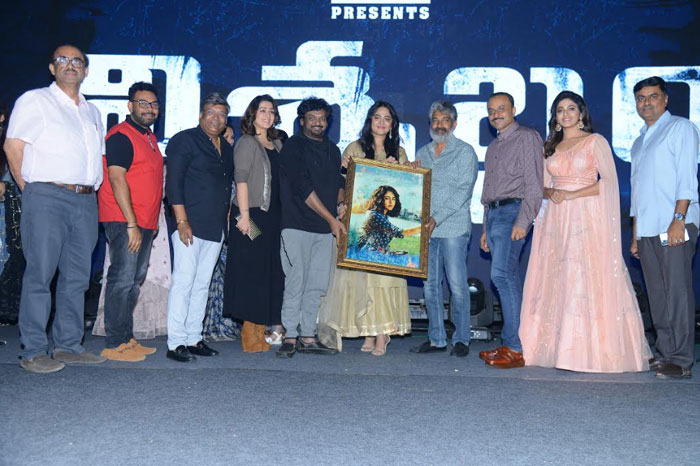 anushka,sweety,puri jagannadh,nishabdham,pre release event,charmee,kona venkat  స్వీటీ పేరును అలా అనుష్కగా మార్చాం: పూరి