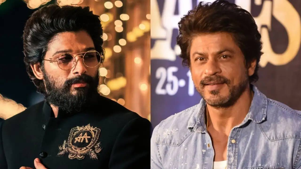 allu arjun  3రోజుల్లో 3సార్లు పుష్ప చూసా: SRK 