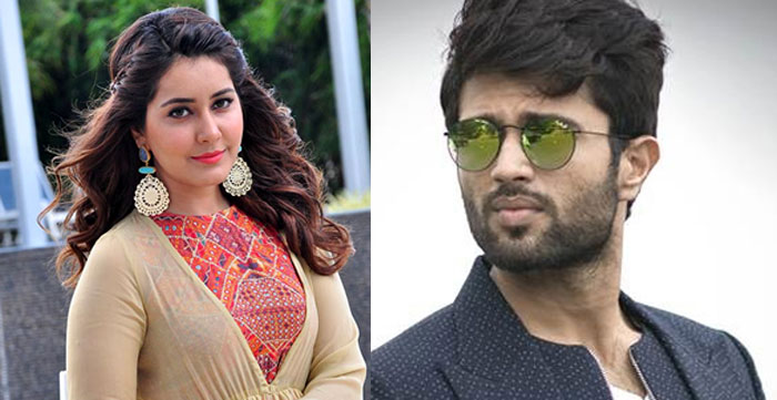 vijay devarakonda,raashi khanna,kranthi madhav,heroine  విజయ్‌కి హీరోయిన్ సెట్టయినట్లే..!