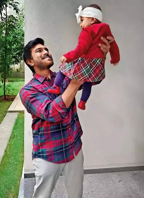 ram charan  అప్పుడే మెగా మనవరాలి క్లింకార దర్శనం 