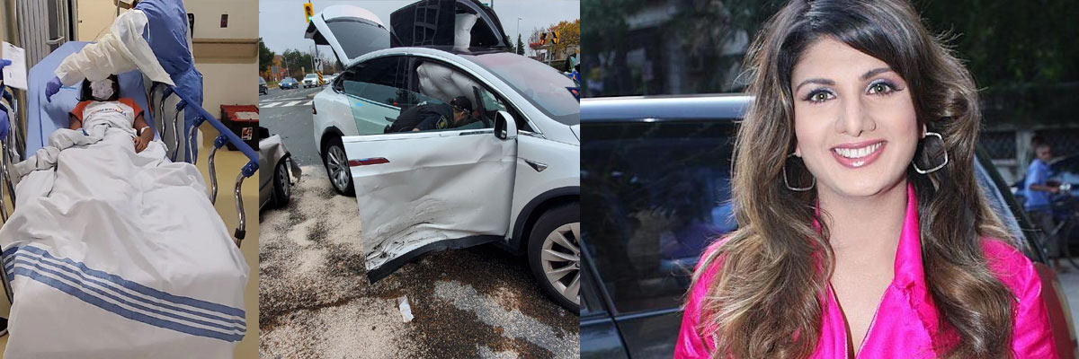 rambha,car accident,canada  రంభ కి తప్పిన పెను ప్రమాదం 