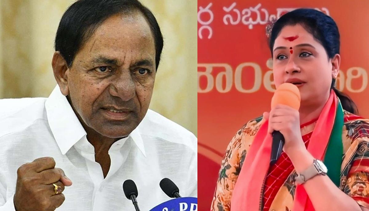 kcr  కేసీఆర్‌పై రాములమ్మ పోటీ.. కారణమిదే!