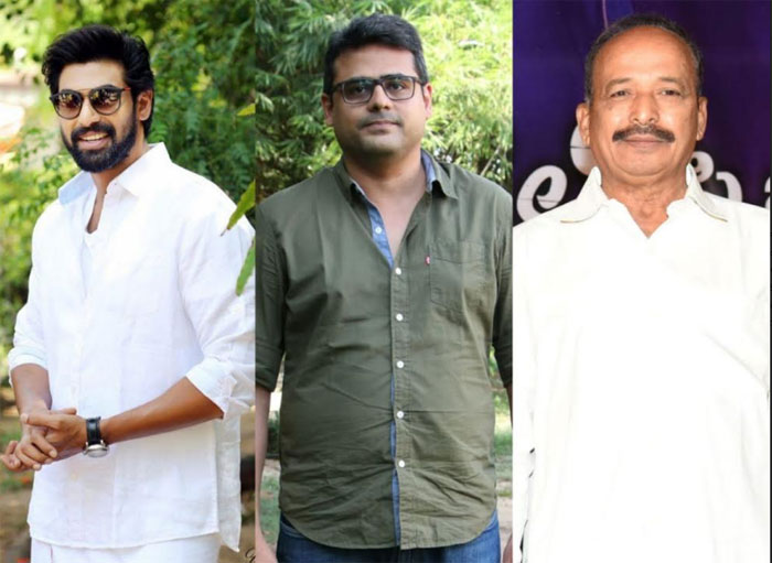 rana daggubati,u milind rau,vishwashanti pictures banner,new film,announcement  రానా దగ్గుబాటి కొత్త చిత్రం ఫిక్సయింది